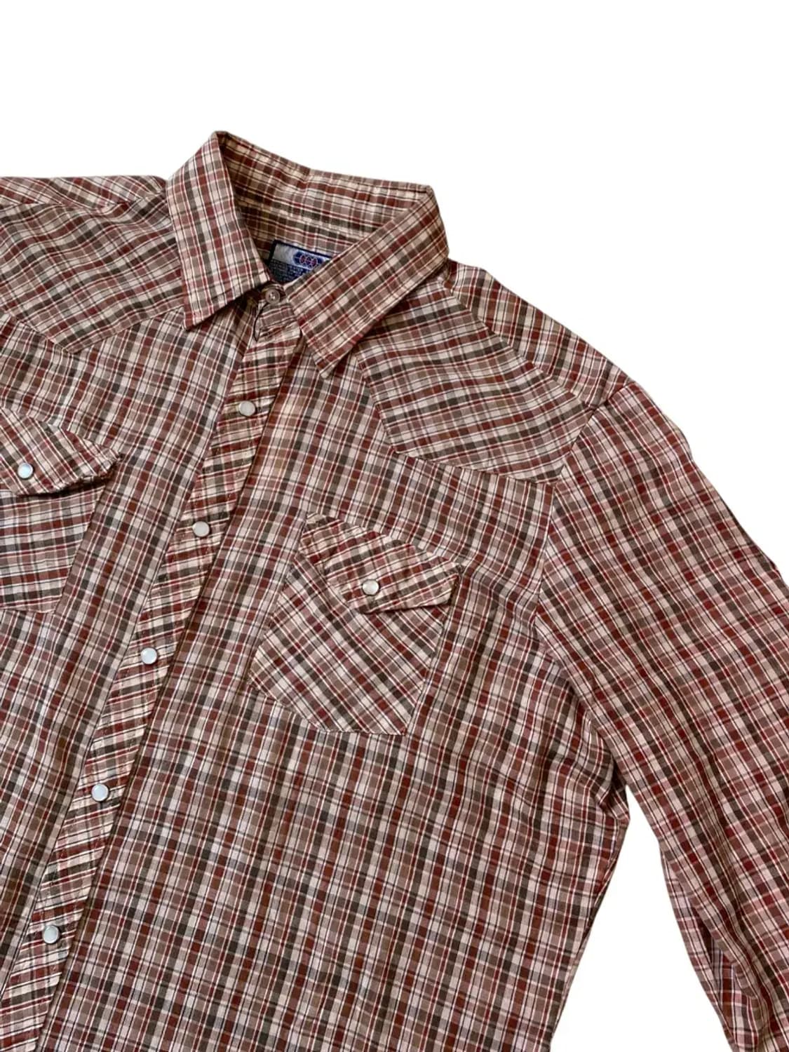 포켓 체크 셔츠 (Man XL) AB0272 상품이미지4