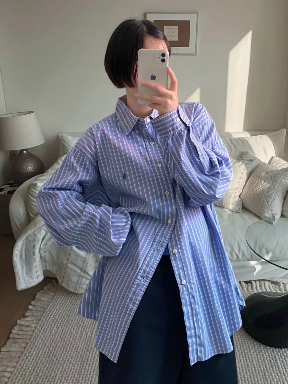 폴로 랄프로렌 스트라이프 셔츠 (Man 2XL) AB0300 상품이미지1