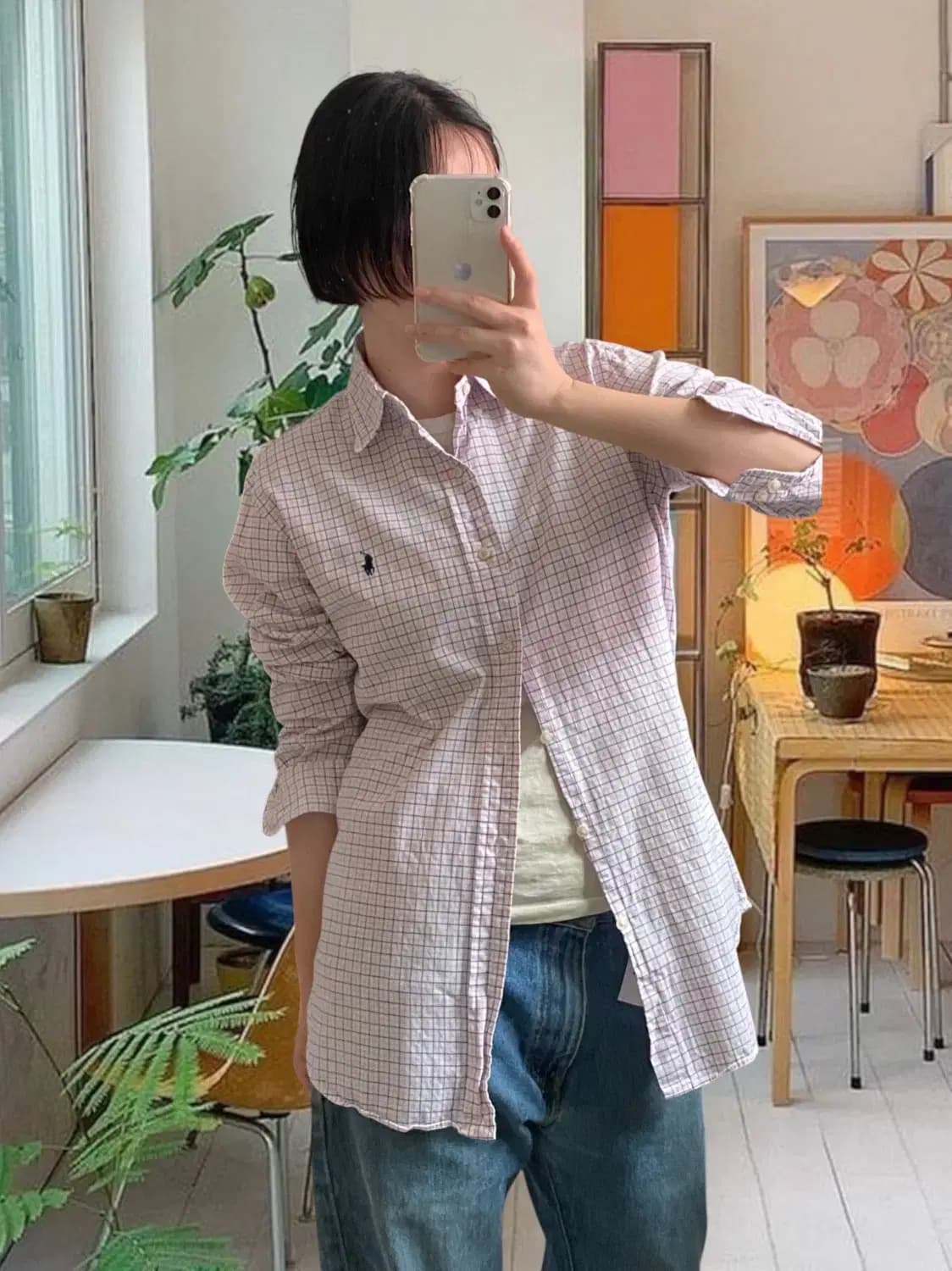 폴로 랄프로렌 체크 셔츠 (Man S) AB0327 상품이미지1