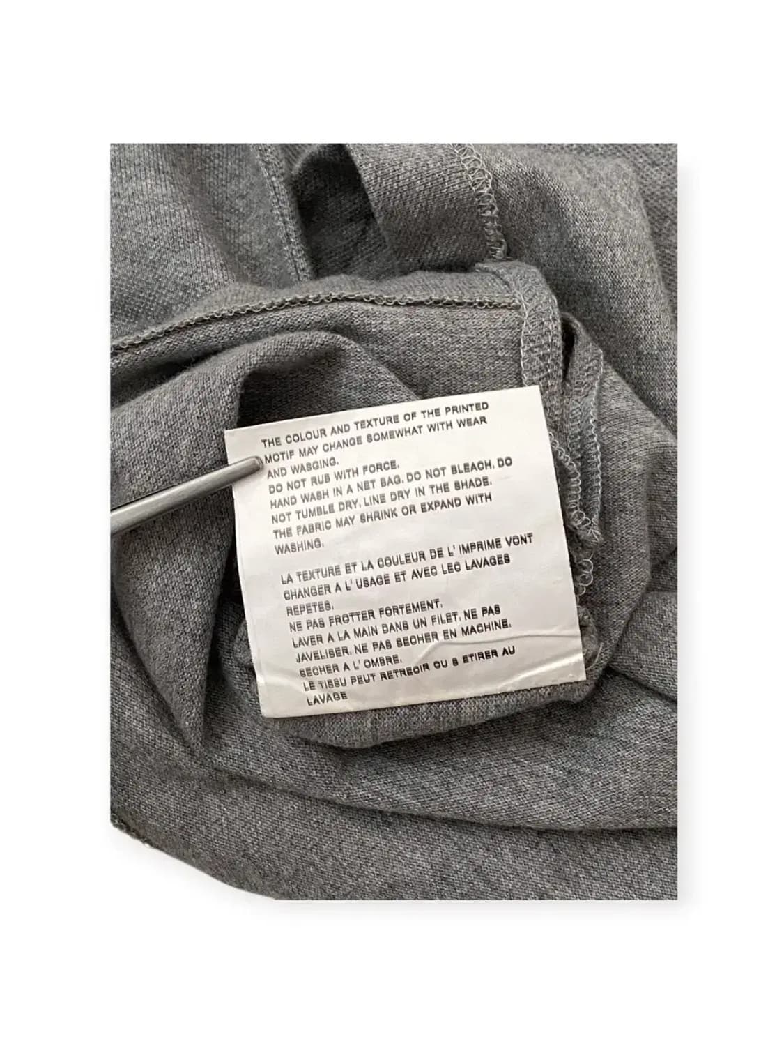 꼼데가르송 카라 1/2 티셔츠 (Man S) AB0353 상품이미지10