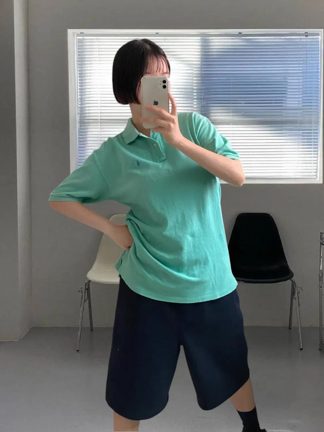 폴로 랄프로렌 1/2 카라 티셔츠 (Man M) AB0352 상품이미지1