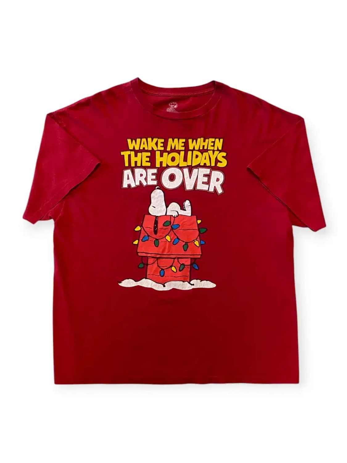 스누피 반팔 티셔츠 (Man XL) AA0282 상품이미지2