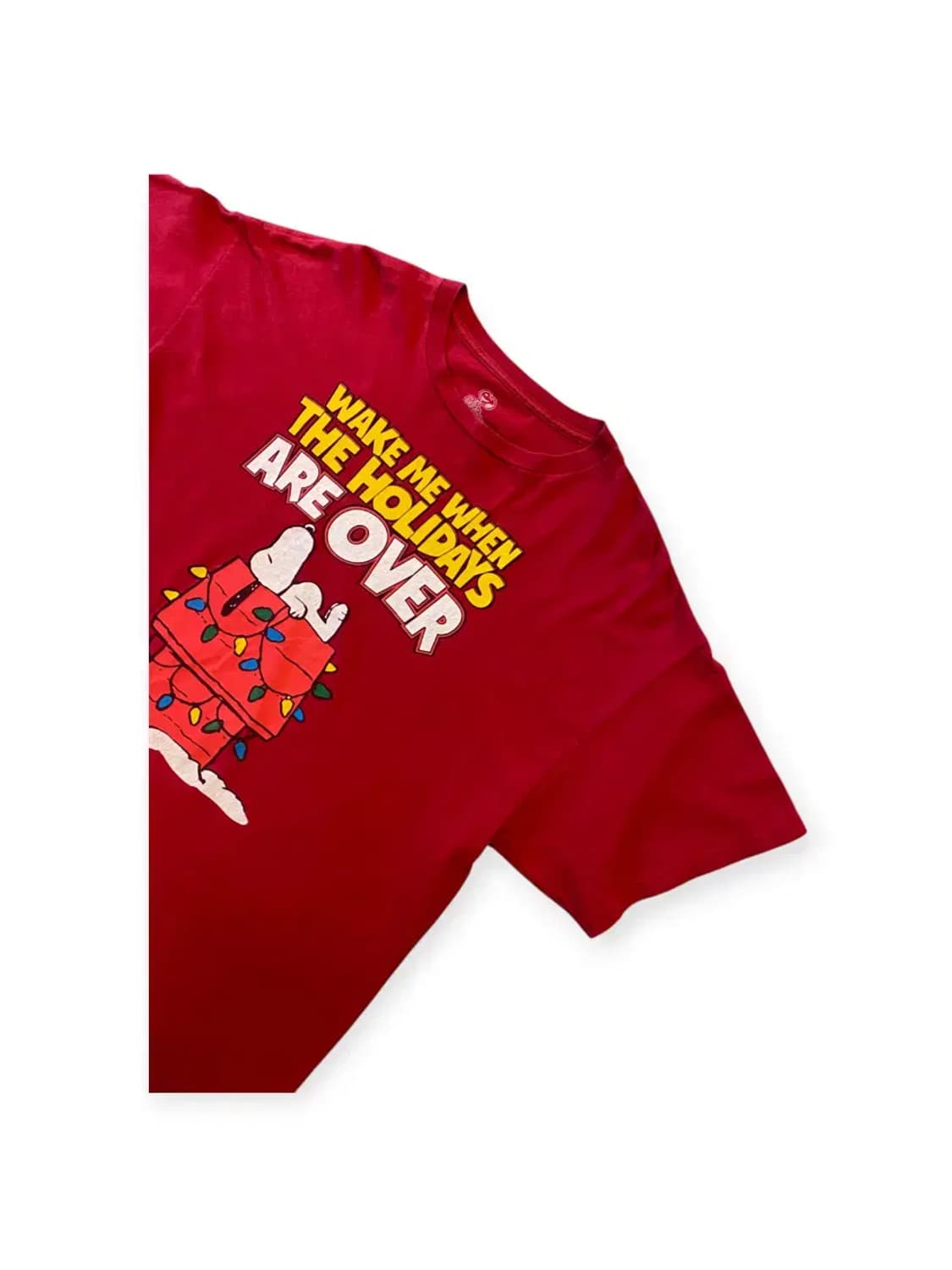 스누피 반팔 티셔츠 (Man XL) AA0282 상품이미지3