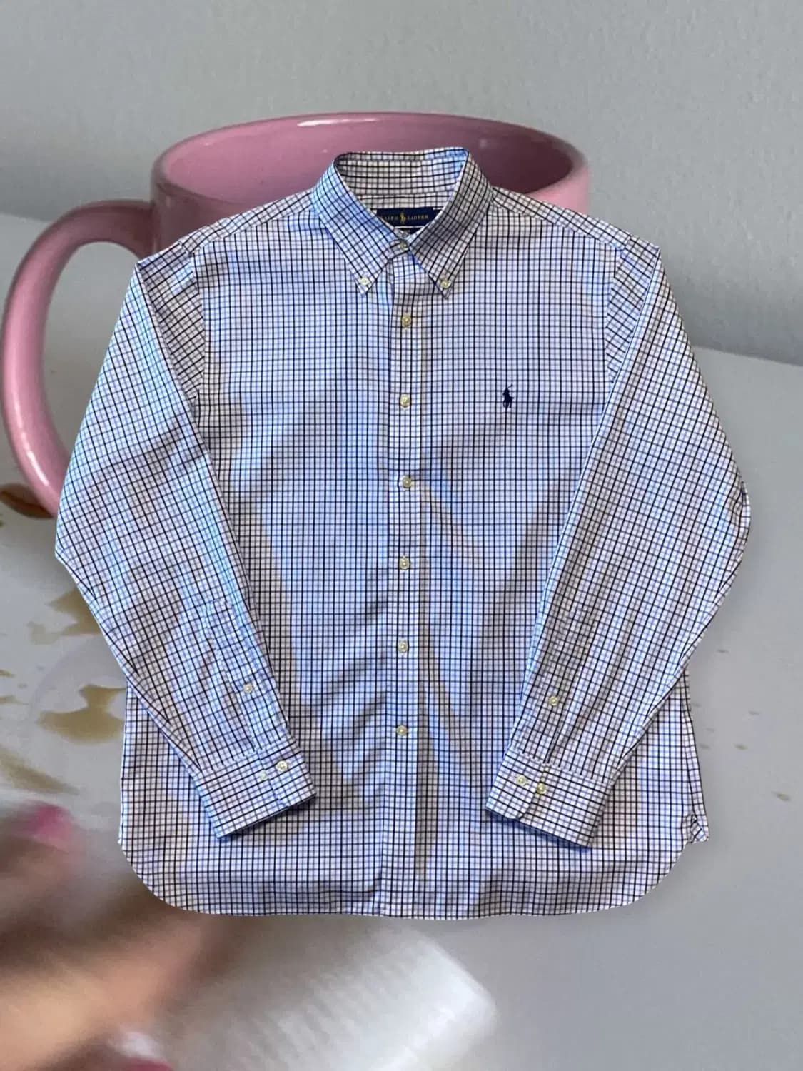 폴로랄프로렌 체크 셔츠 (Man XL) AA0276 상품이미지1