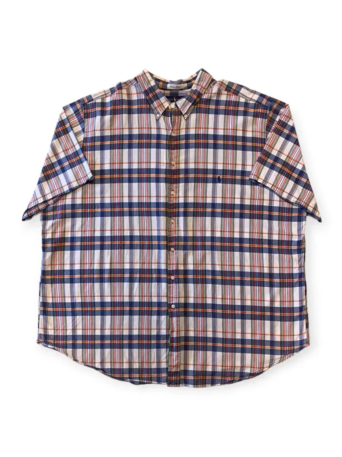 폴로랄프로렌 반팔 체크 셔츠 (Man 4XL) AA0275 상품이미지2