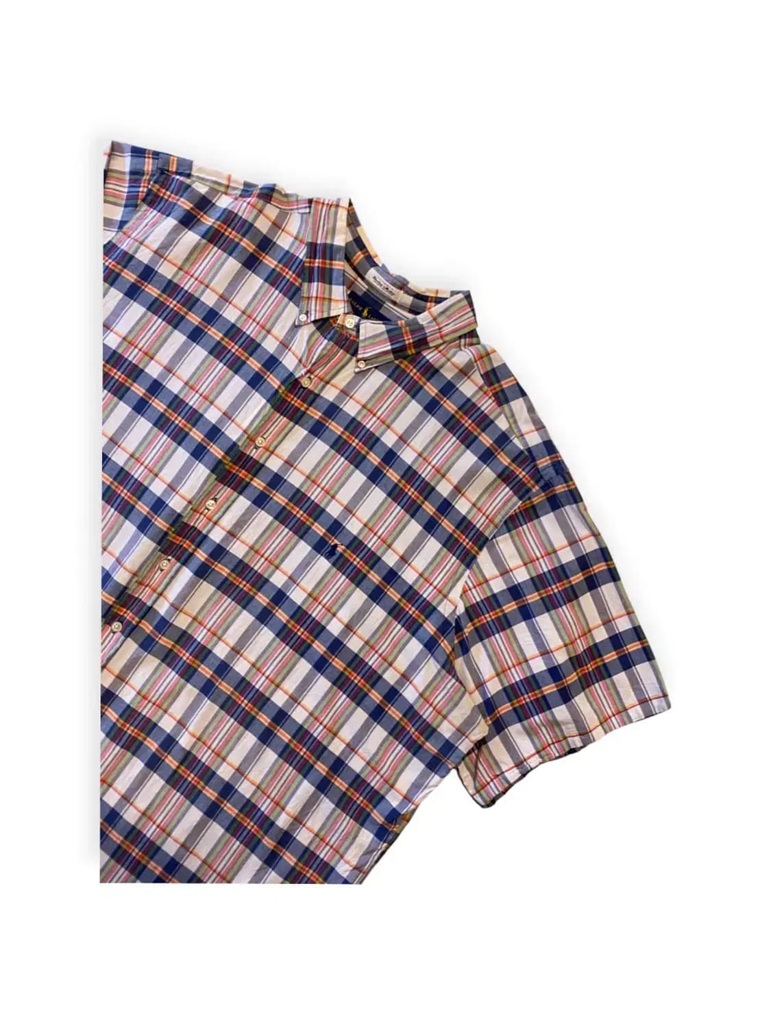 폴로랄프로렌 반팔 체크 셔츠 (Man 4XL) AA0275 상품이미지3