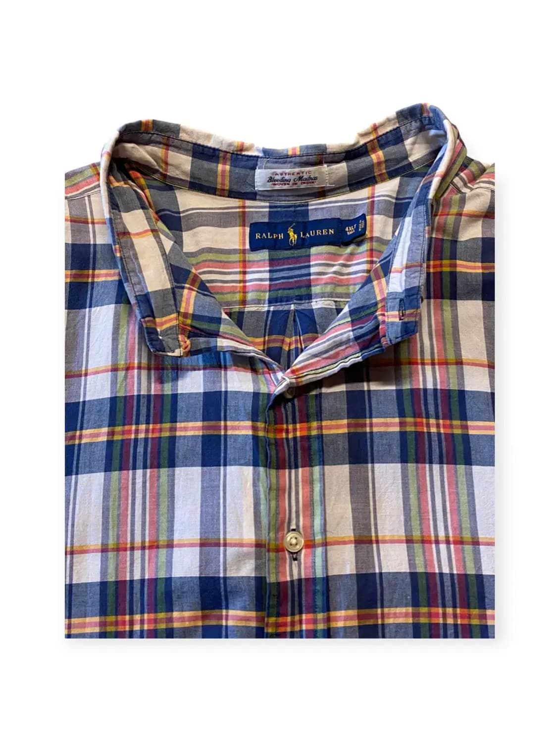 폴로랄프로렌 반팔 체크 셔츠 (Man 4XL) AA0275 상품이미지5