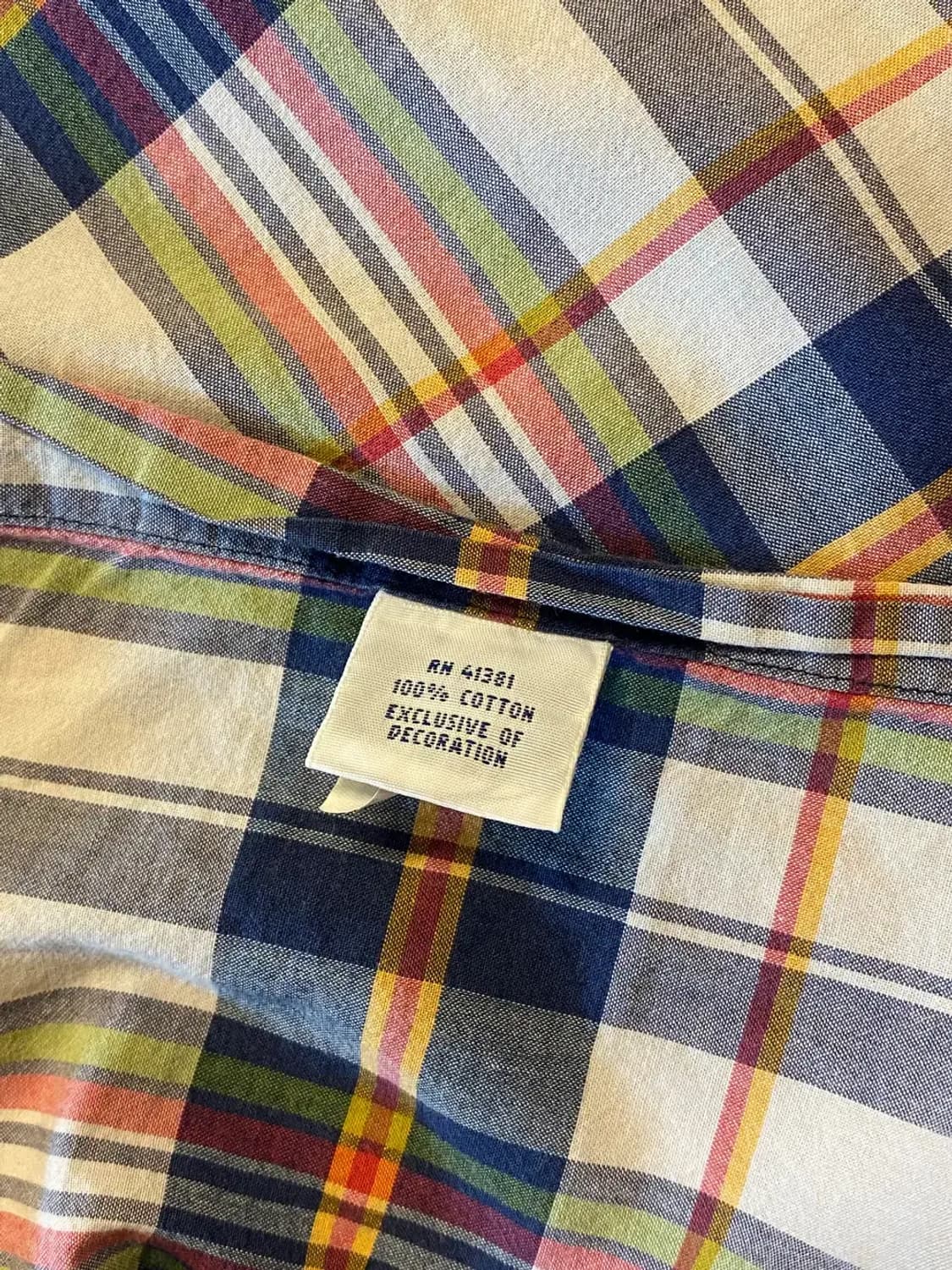 폴로랄프로렌 반팔 체크 셔츠 (Man 4XL) AA0275 상품이미지6