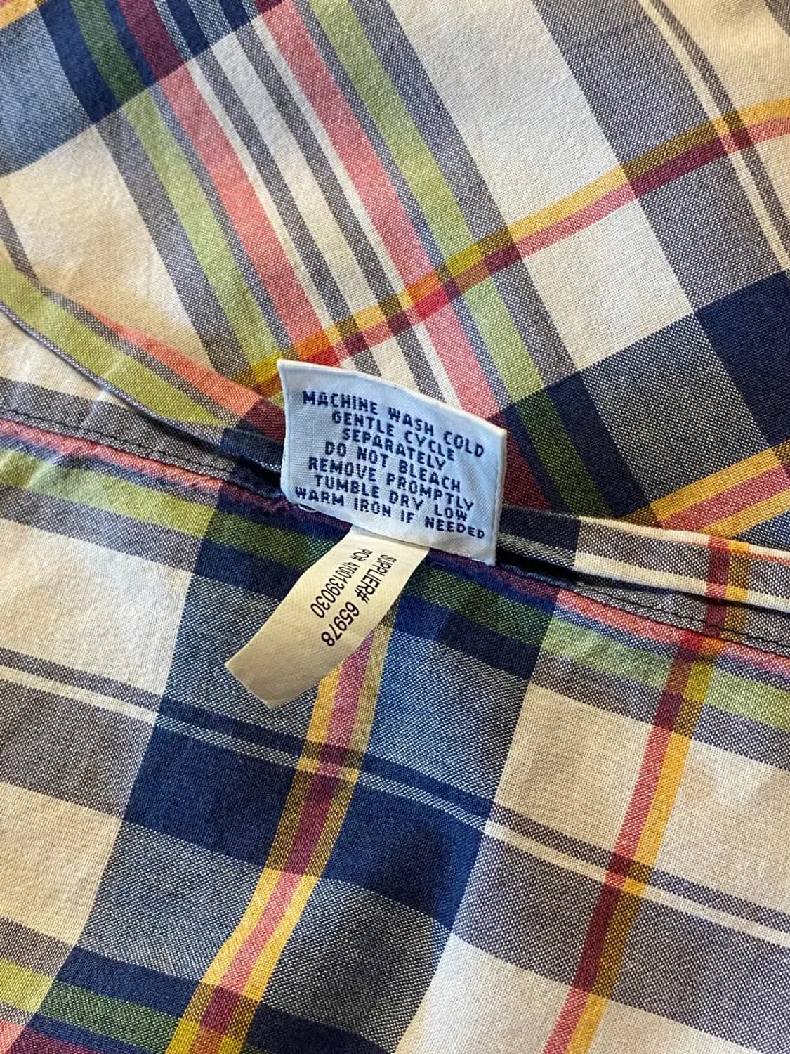 폴로랄프로렌 반팔 체크 셔츠 (Man 4XL) AA0275 상품이미지7