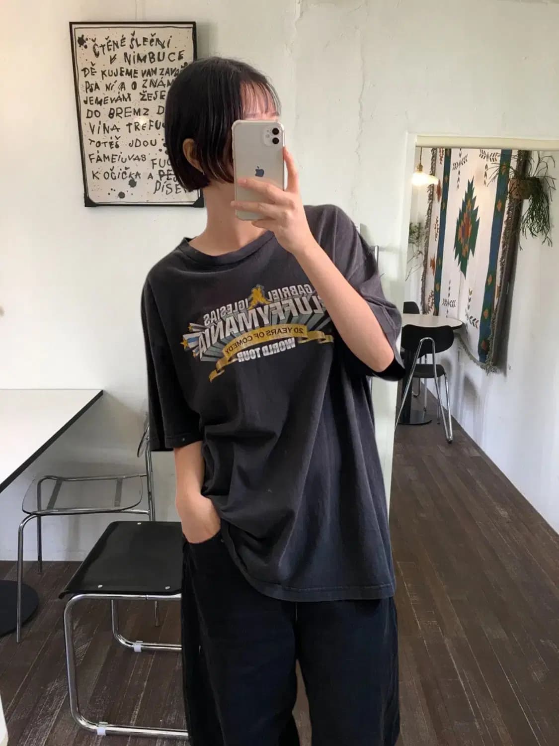 프린팅 1/2 티셔츠 (Man XL) AB0362 상품이미지1