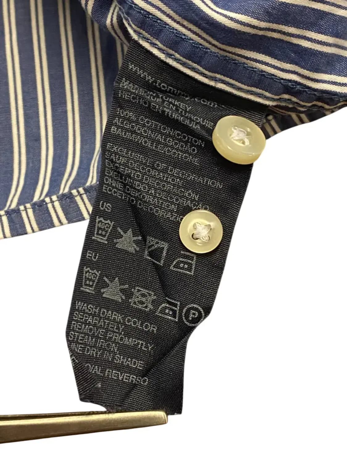 타미 스트라이프 셔츠 (Man 2XL) AA0302 상품이미지8