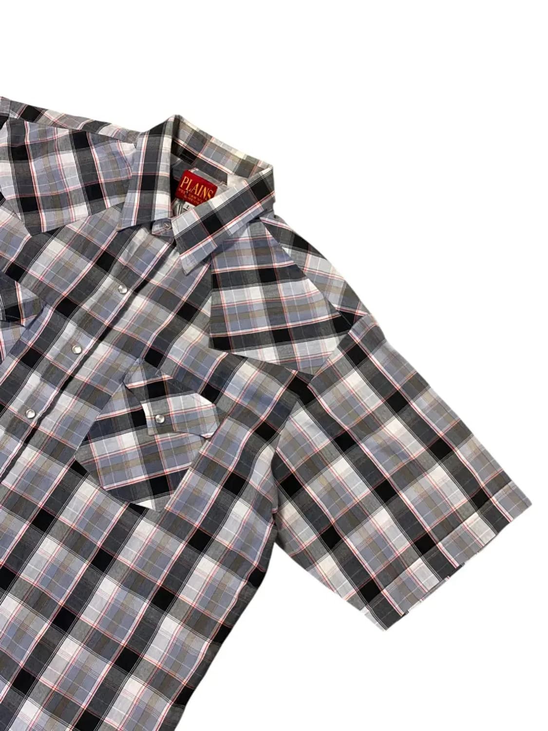 포켓 1/2 체크 셔츠 (Man XL) AA0298 상품이미지3