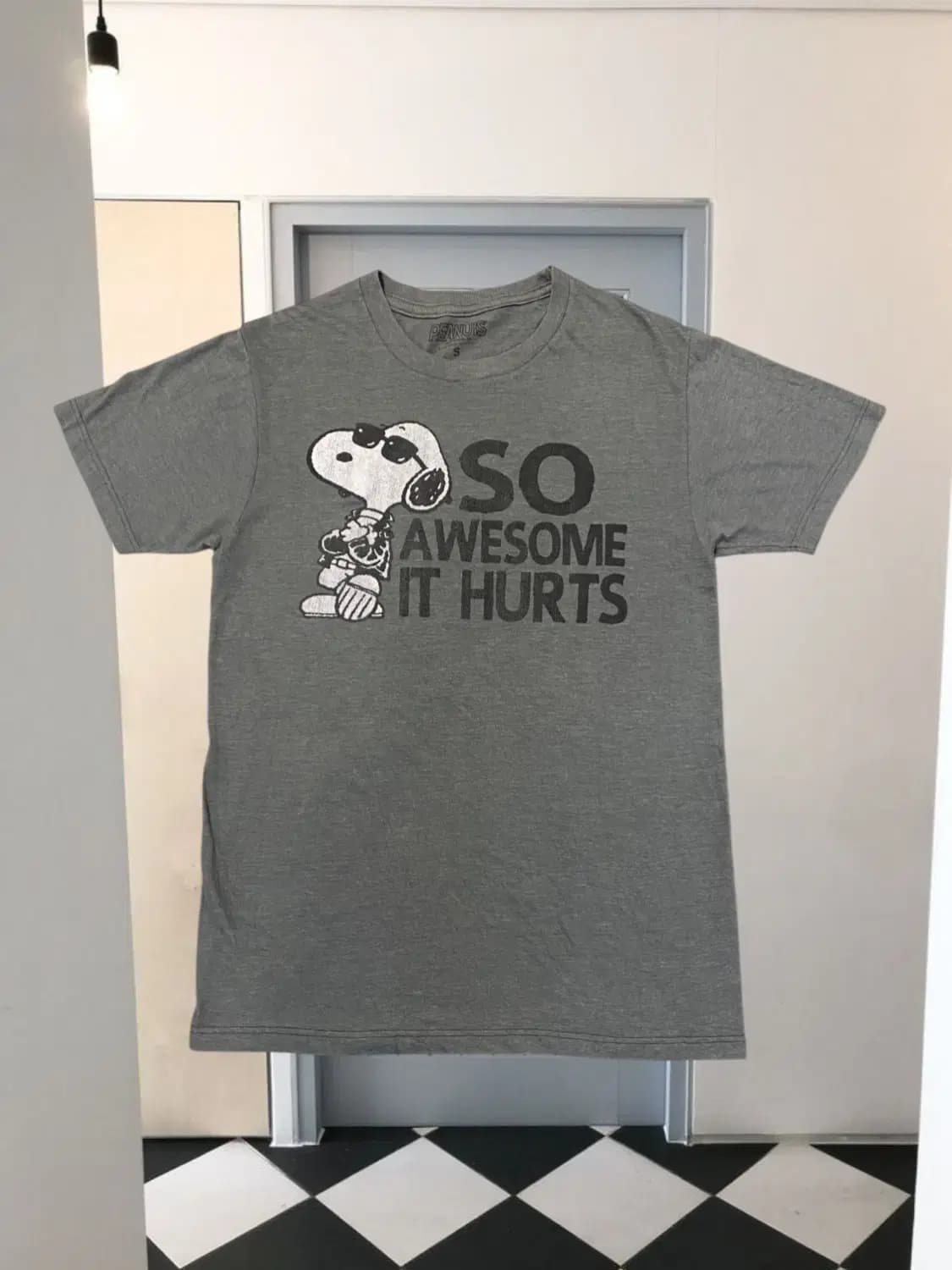 피너츠 1/2 티셔츠 (Woman L) AA0297 상품이미지1