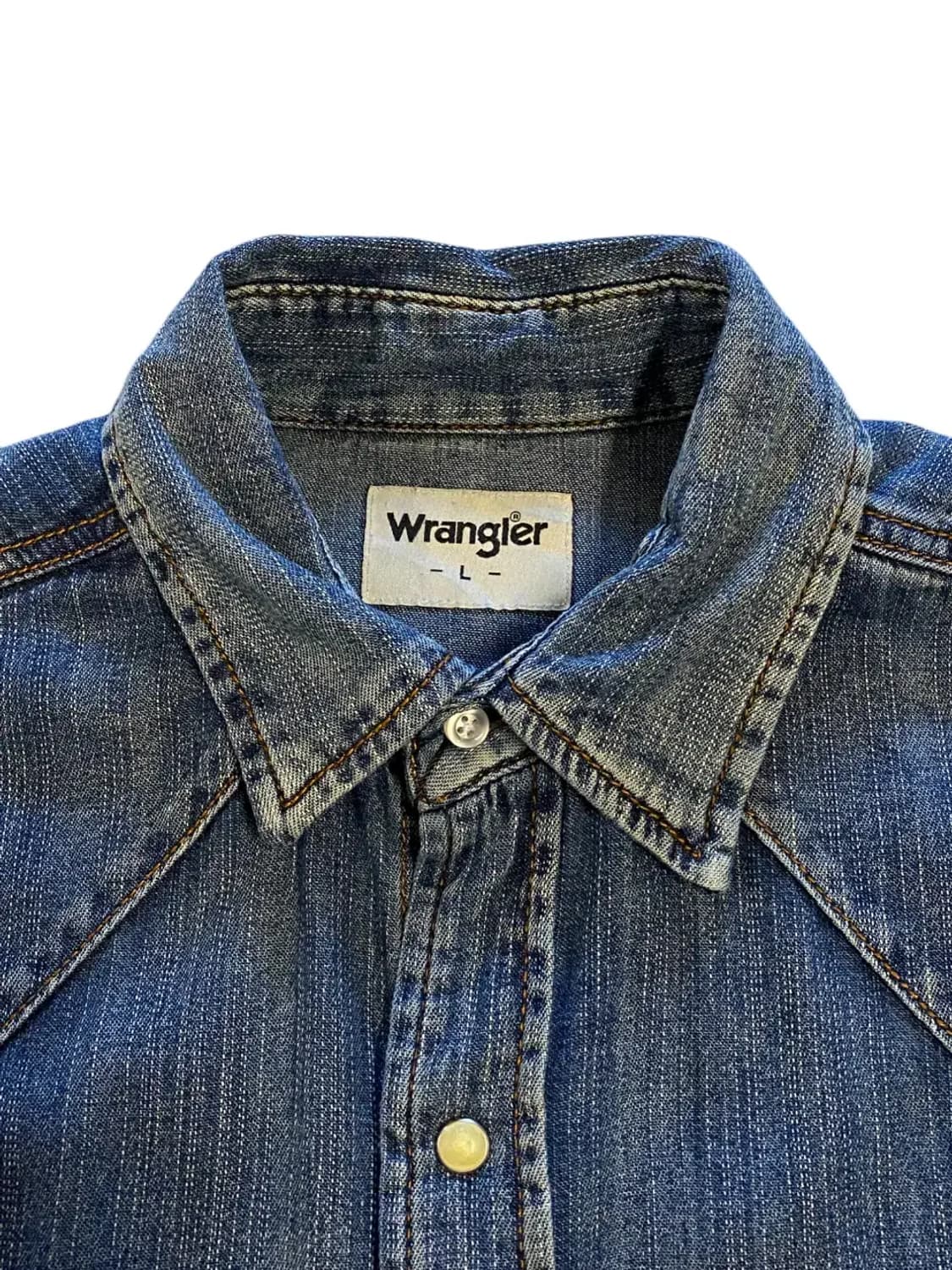 랭글러 데님 셔츠 (Man XL) AA0311 상품이미지7