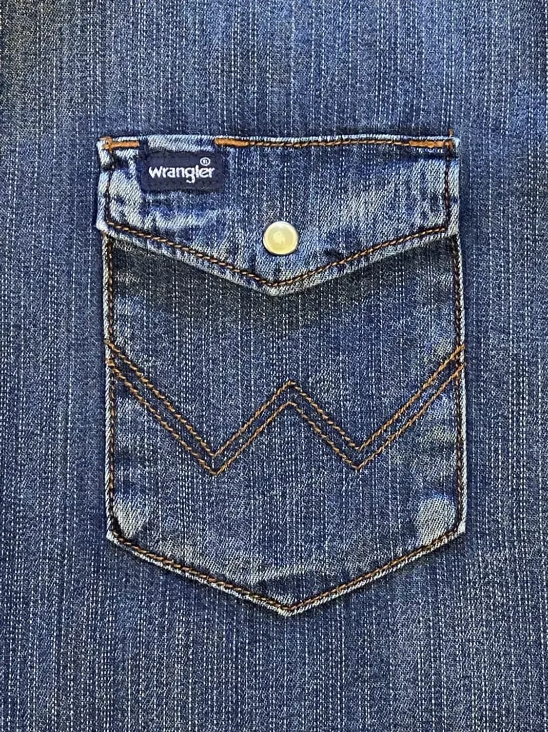 랭글러 데님 셔츠 (Man XL) AA0311 상품이미지8