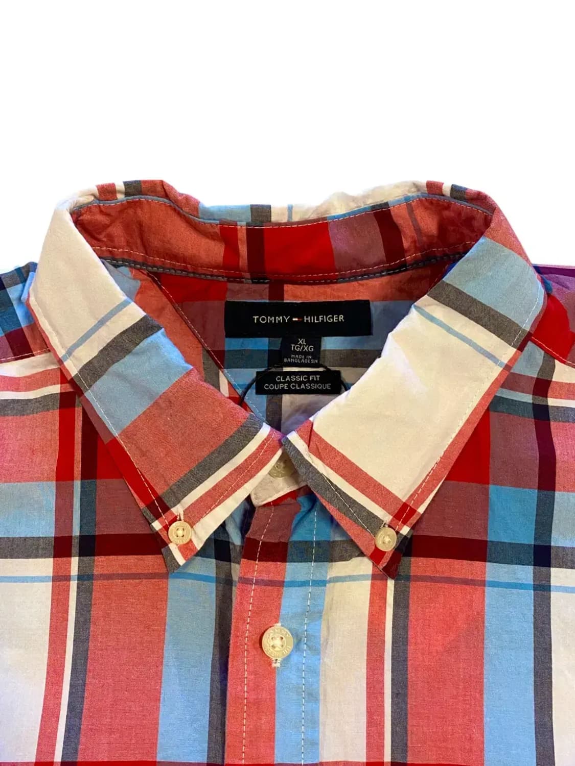 타미 1/2 체크 셔츠 (Man 2XL) AA0310 상품이미지5