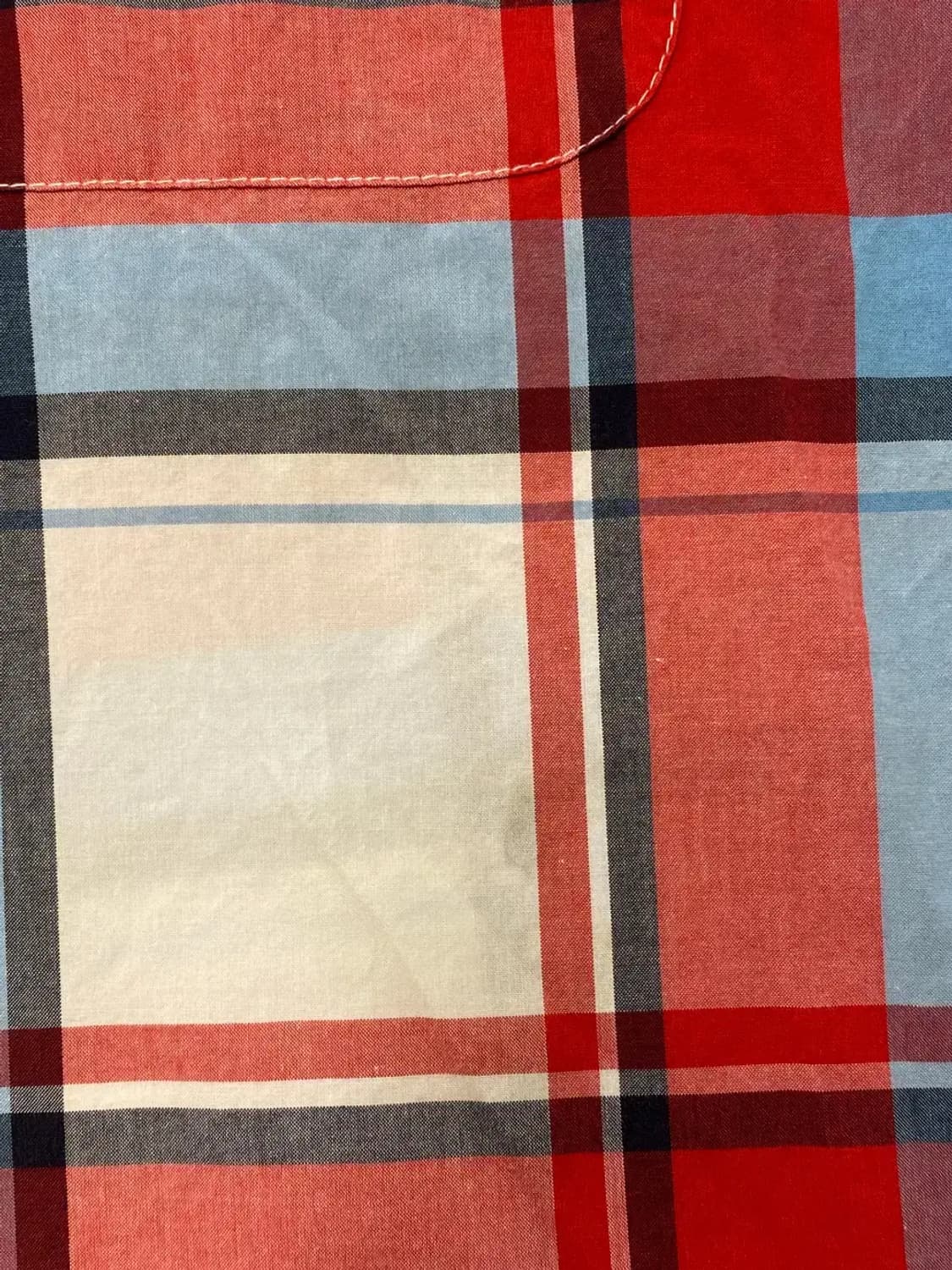 타미 1/2 체크 셔츠 (Man 2XL) AA0310 상품이미지9