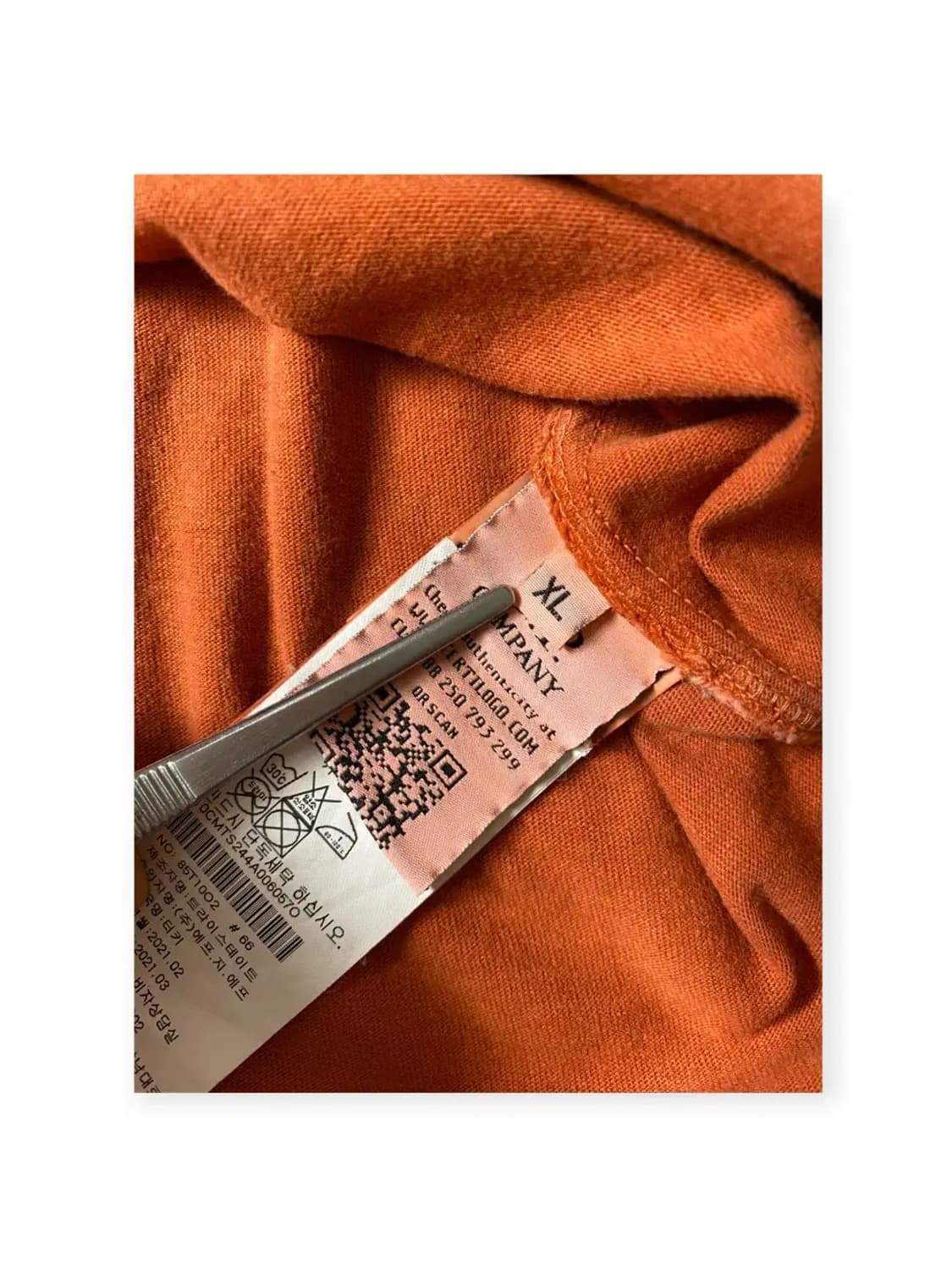 씨피컴퍼니 1/2 티셔츠 (Man XL) AB0423 상품이미지8