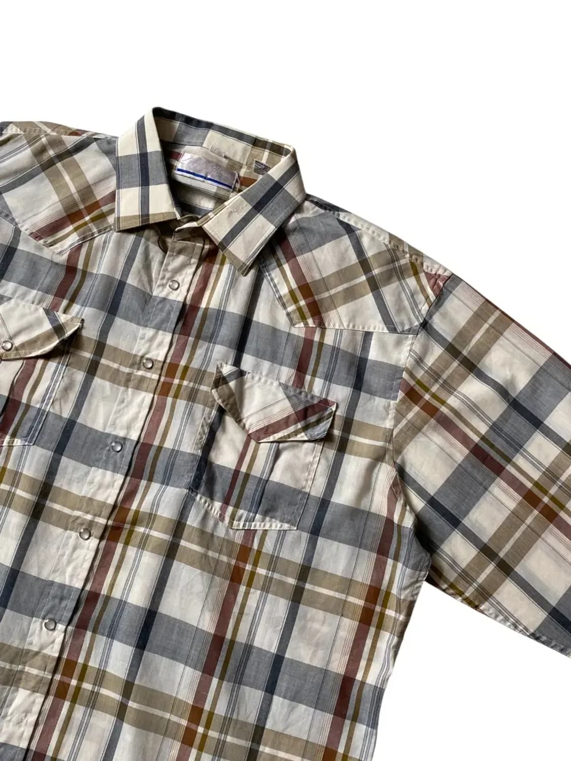 체크 포켓 셔츠 (Man 2XL) AB0422 상품이미지4