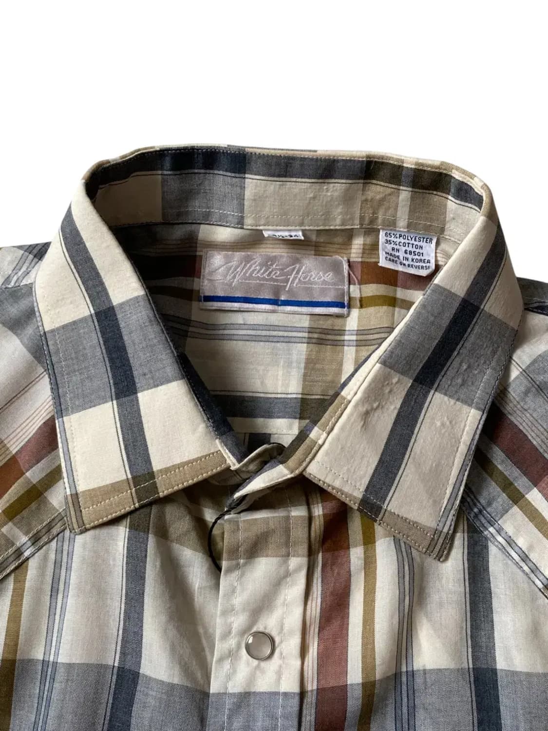 체크 포켓 셔츠 (Man 2XL) AB0422 상품이미지6