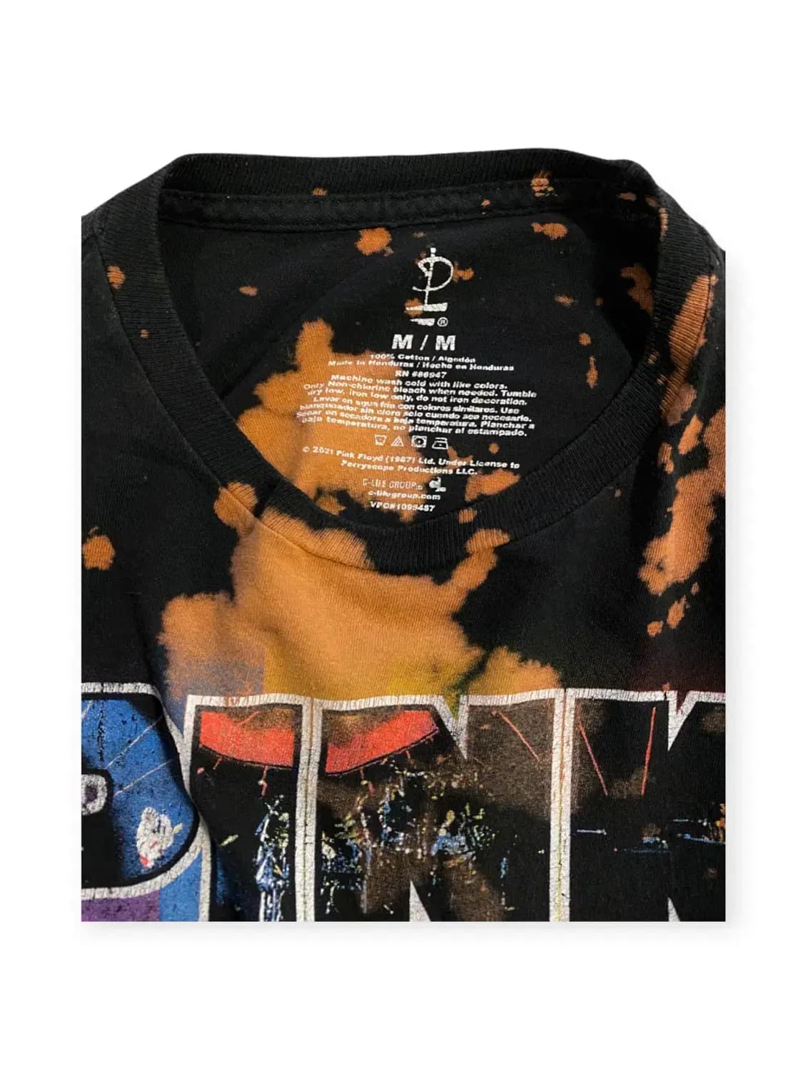 핑크플로이드 반팔 티셔츠 (Man M) AA0347 상품이미지5