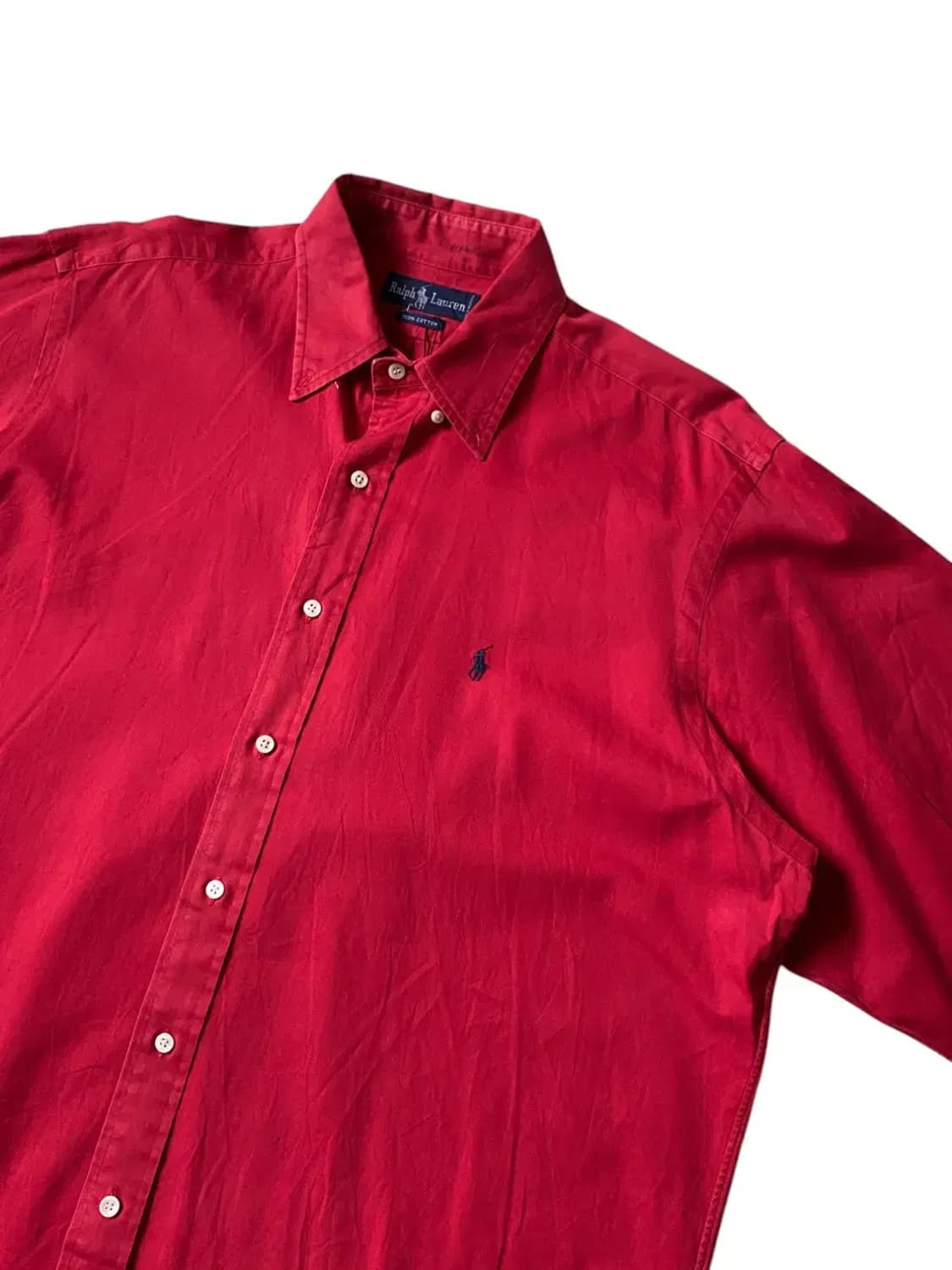 폴로 랄프로렌 솔리드 셔츠 (Man 2XL) AB0463 상품이미지7