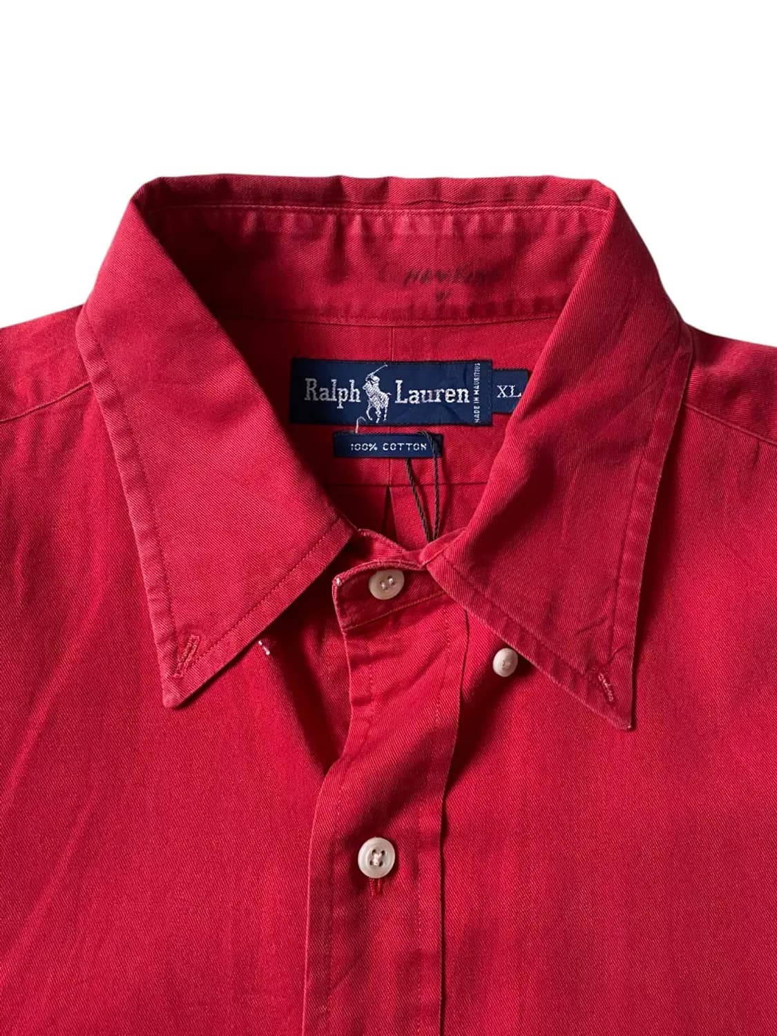 폴로 랄프로렌 솔리드 셔츠 (Man 2XL) AB0463 상품이미지9