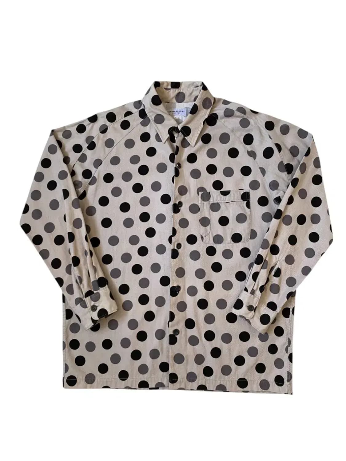 유나이티드 애로우즈 도트 셔츠 (Man L) AB0462 상품이미지2