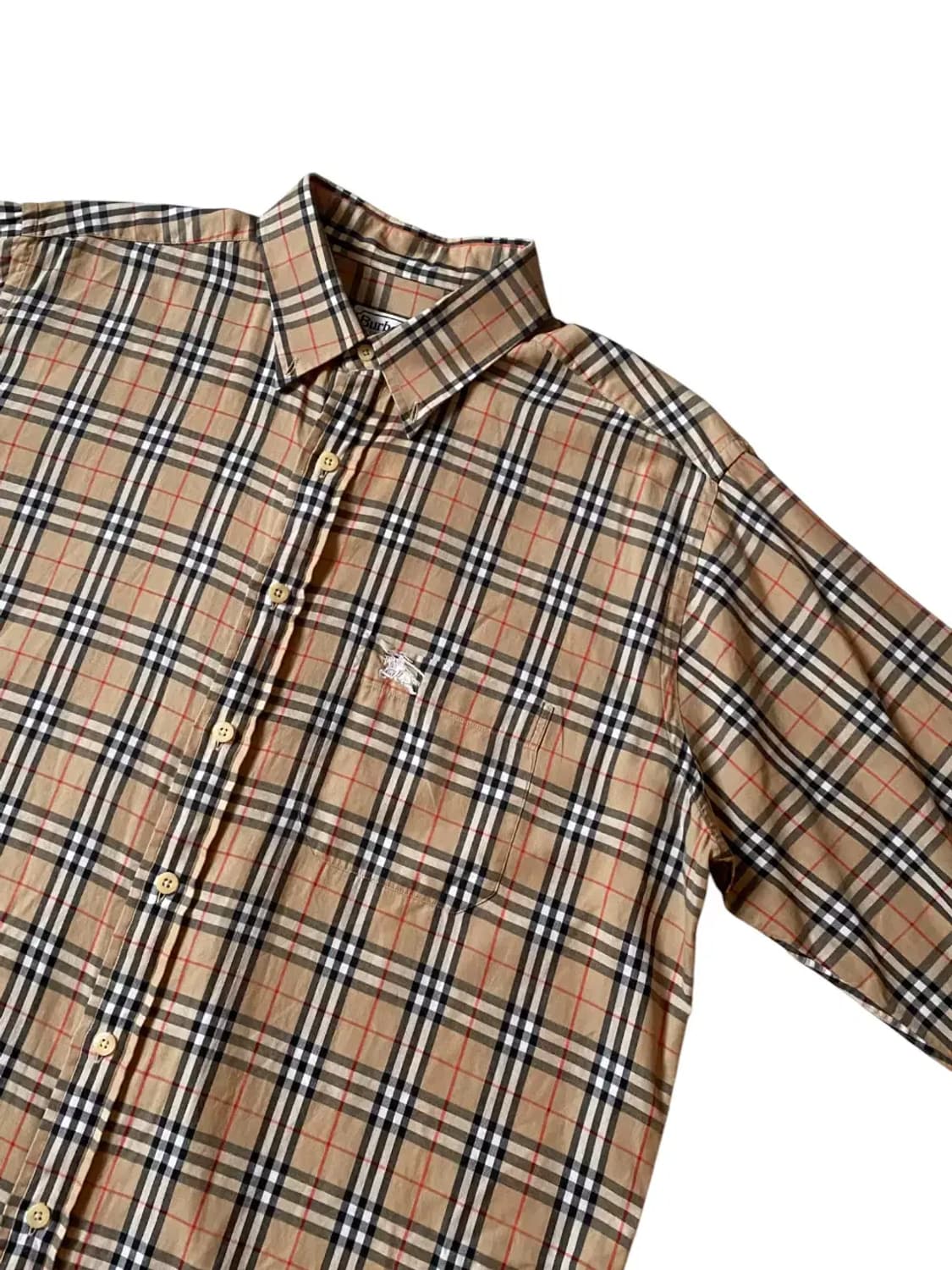 버버리 체크 셔츠 (Man XL) AB0448 상품이미지4