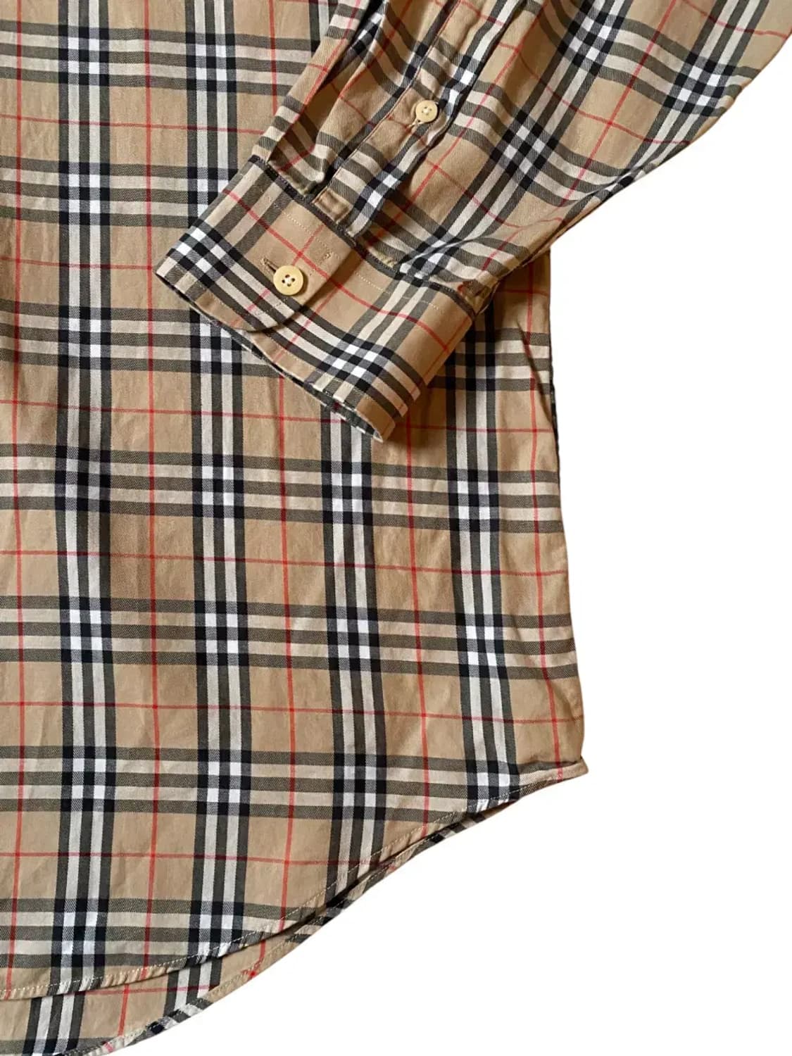 버버리 체크 셔츠 (Man XL) AB0448 상품이미지5