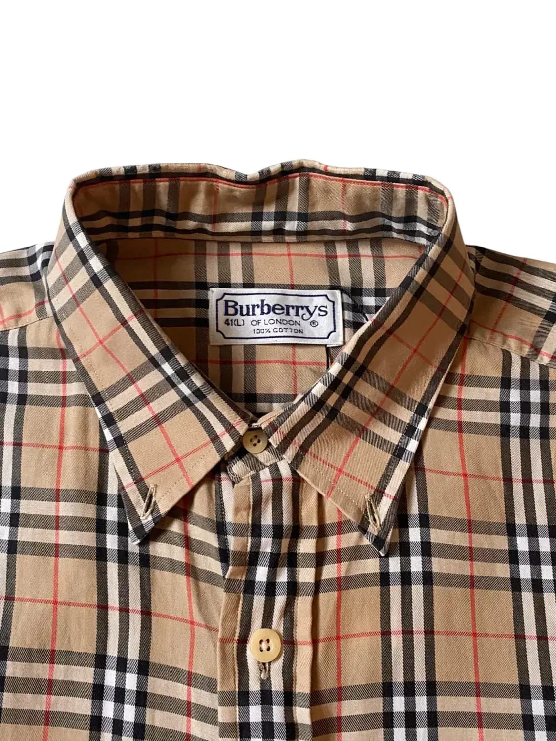 버버리 체크 셔츠 (Man XL) AB0448 상품이미지6
