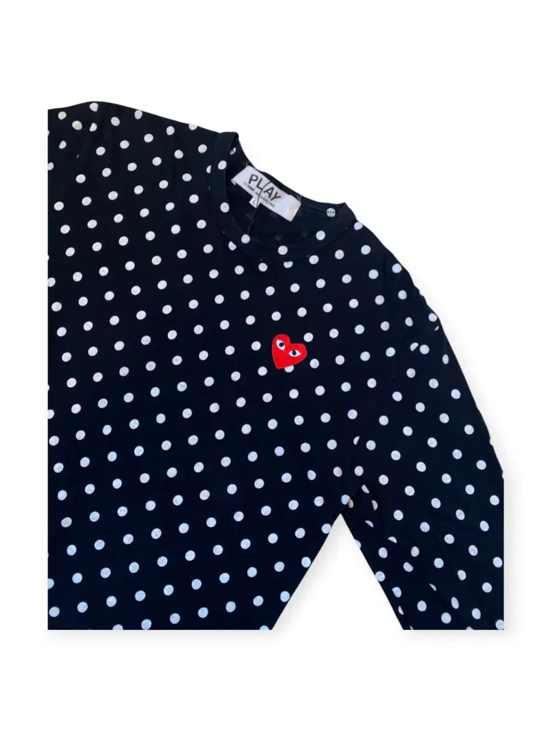 꼼데가르송 도트 긴팔 티셔츠 (Man L ) AB0483 상품이미지8