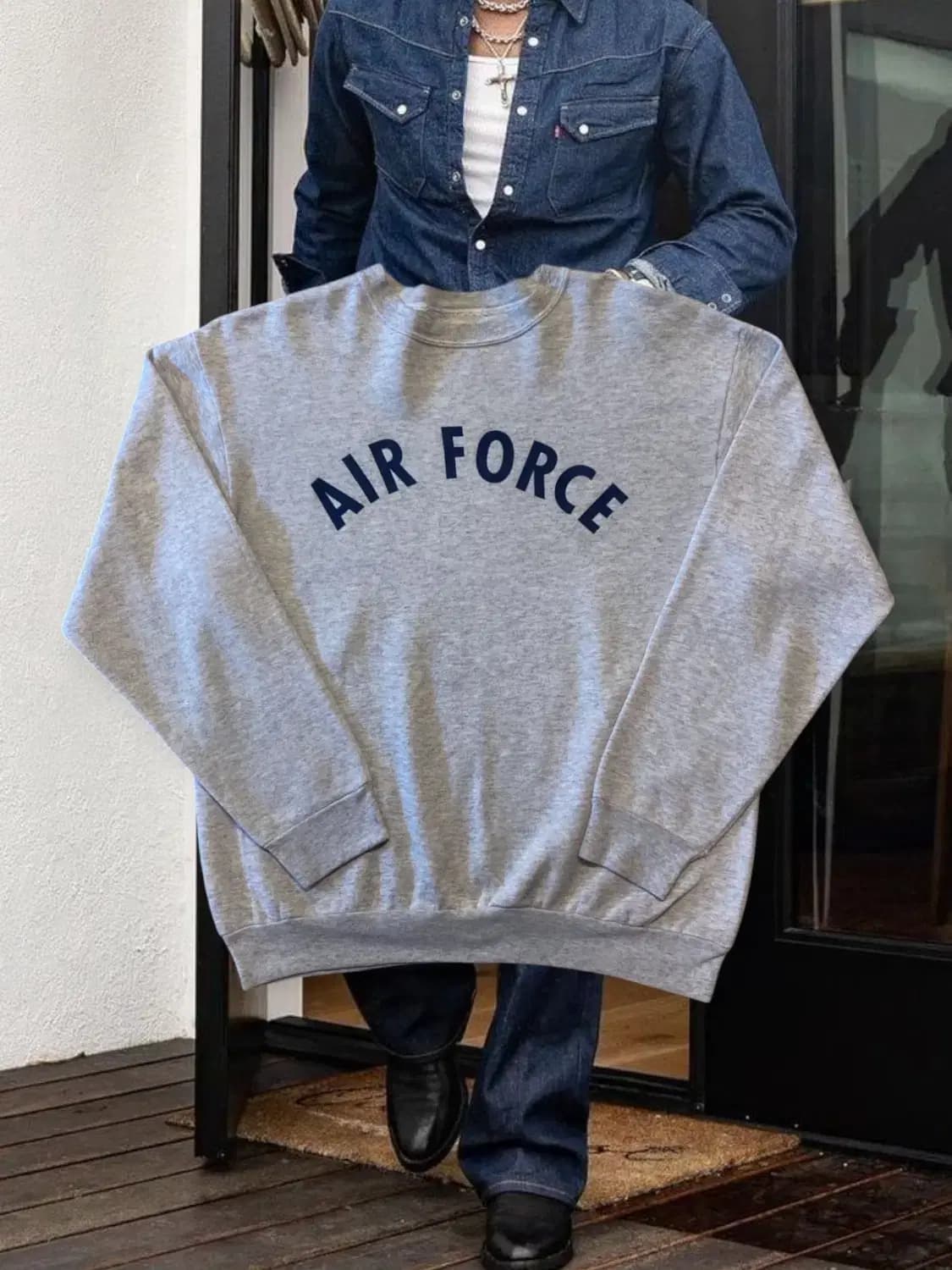 밀리터리 맨투맨 티셔츠 (Man L) AA0379 상품이미지1