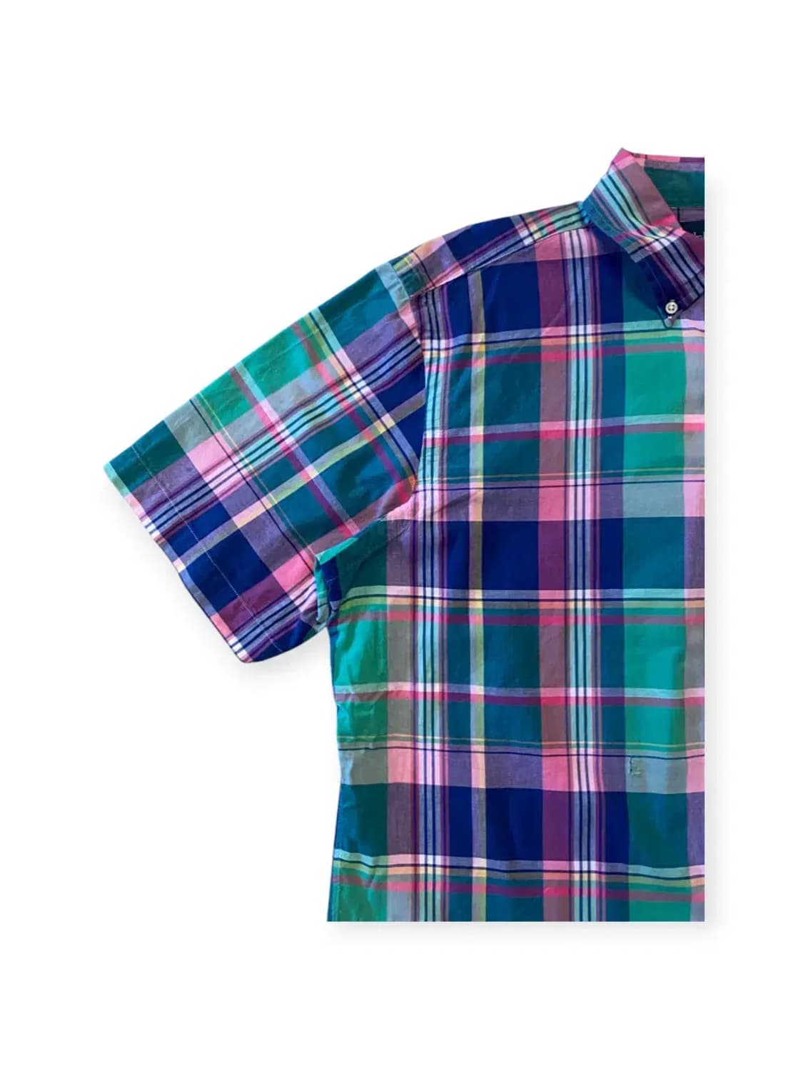 폴로랄프로렌 체크 반팔 셔츠 (Man XL) AA0391 상품이미지6