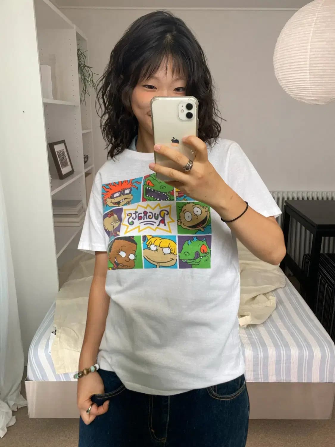 프린팅 1/2 티셔츠 (Man L) AB0533 상품이미지1