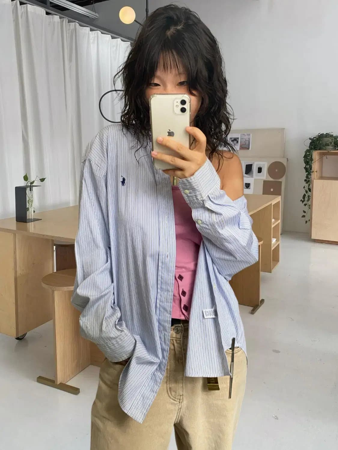 폴로 스트라이프 셔츠 (Man XL) AB0524 상품이미지1