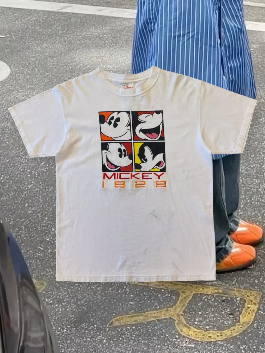 디즈니 반팔 티셔츠 Made in USA (Man M) AA0404 상품이미지1