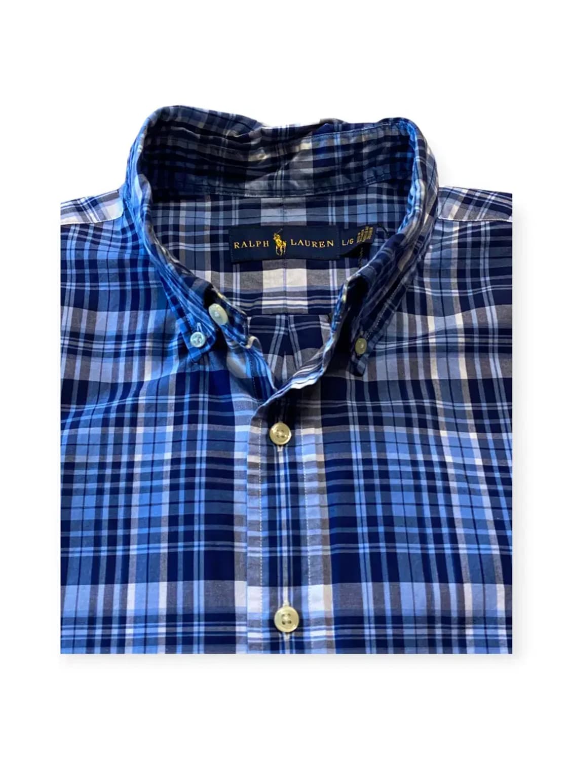 폴로랄프로렌 체크 셔츠 (Man XL) AA0396 상품이미지5