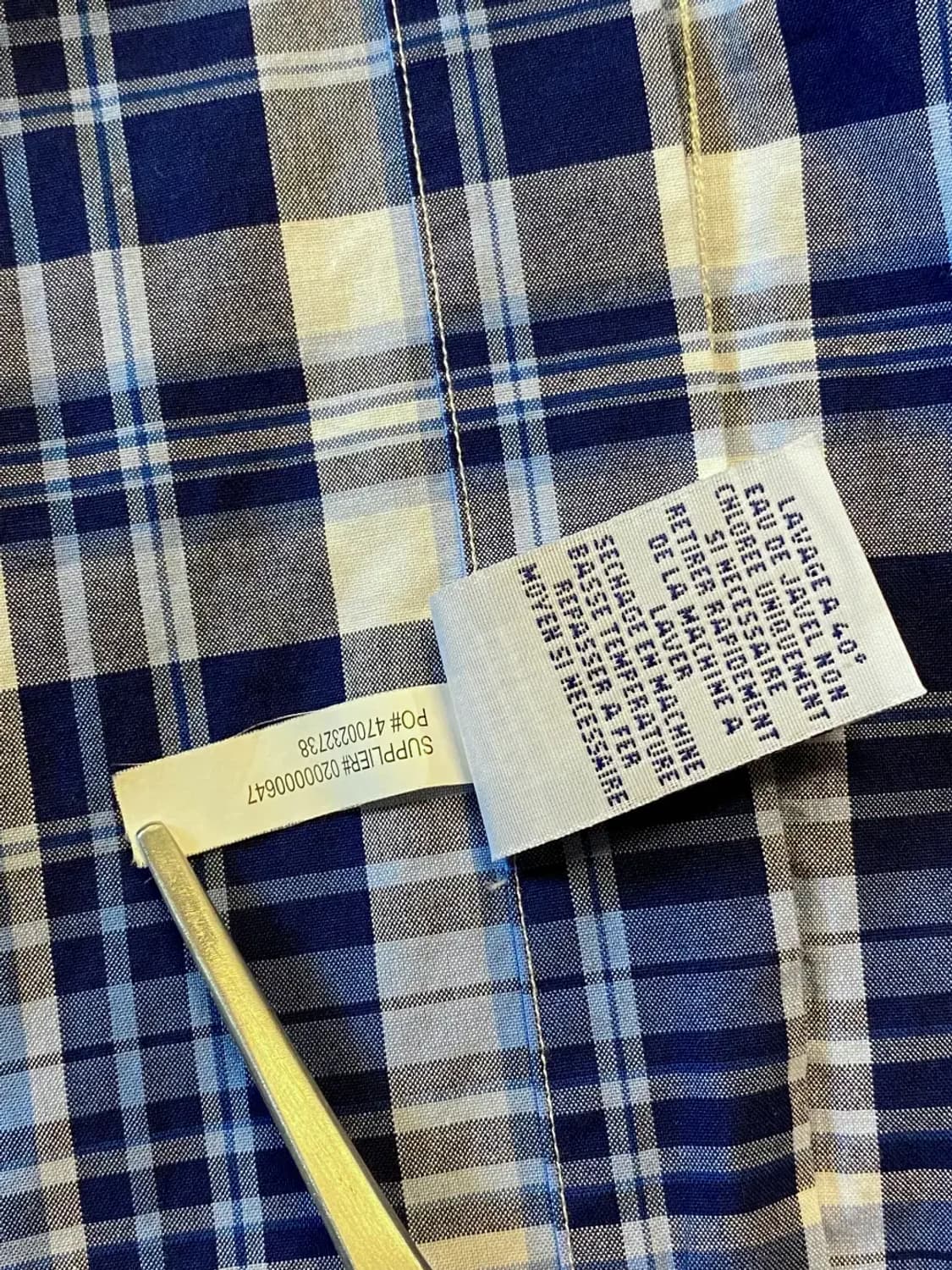 폴로랄프로렌 체크 셔츠 (Man XL) AA0396 상품이미지8