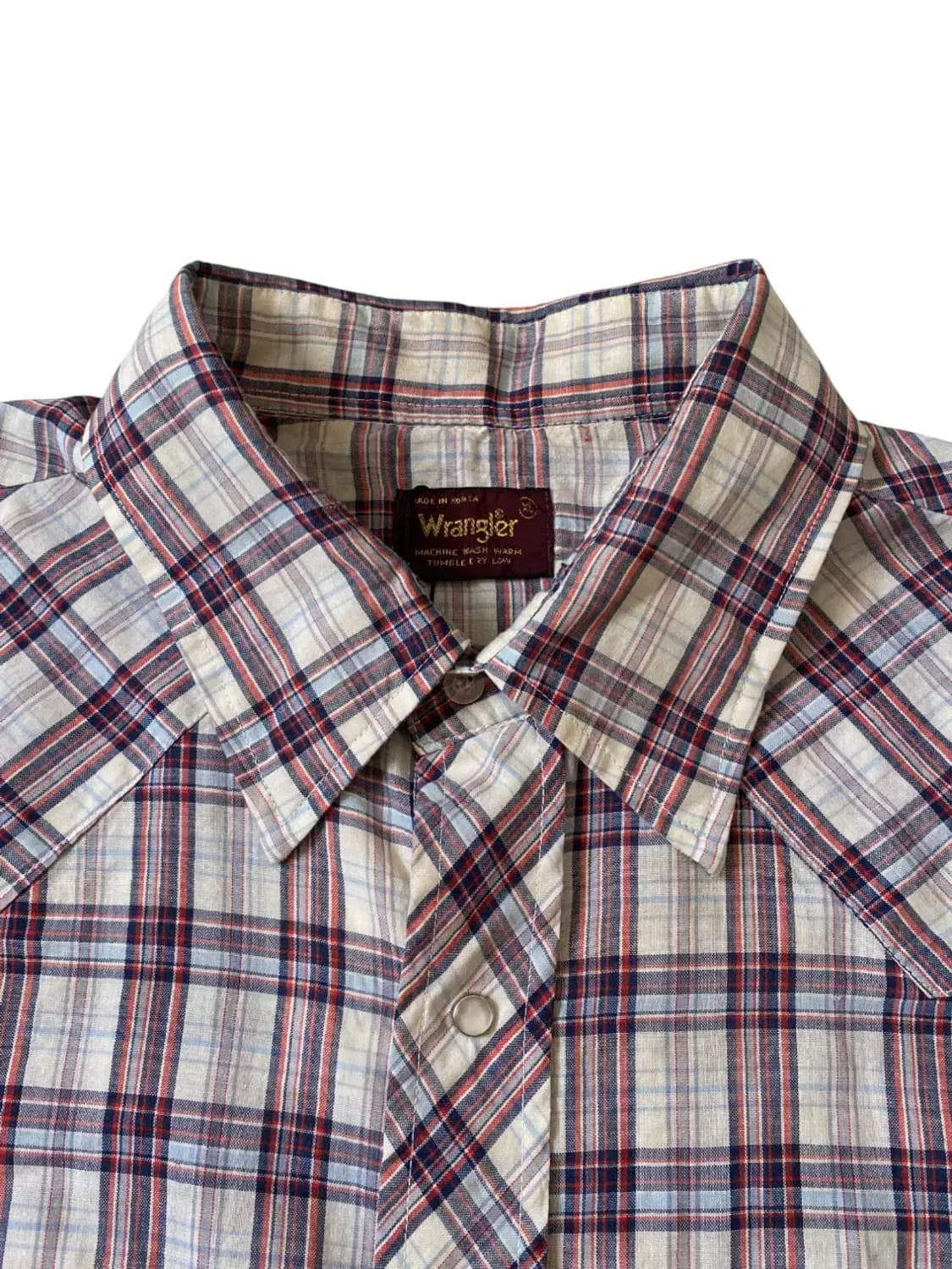 랭글러 체크 포켓 셔츠 (Man 2XL) AB0513 상품이미지6