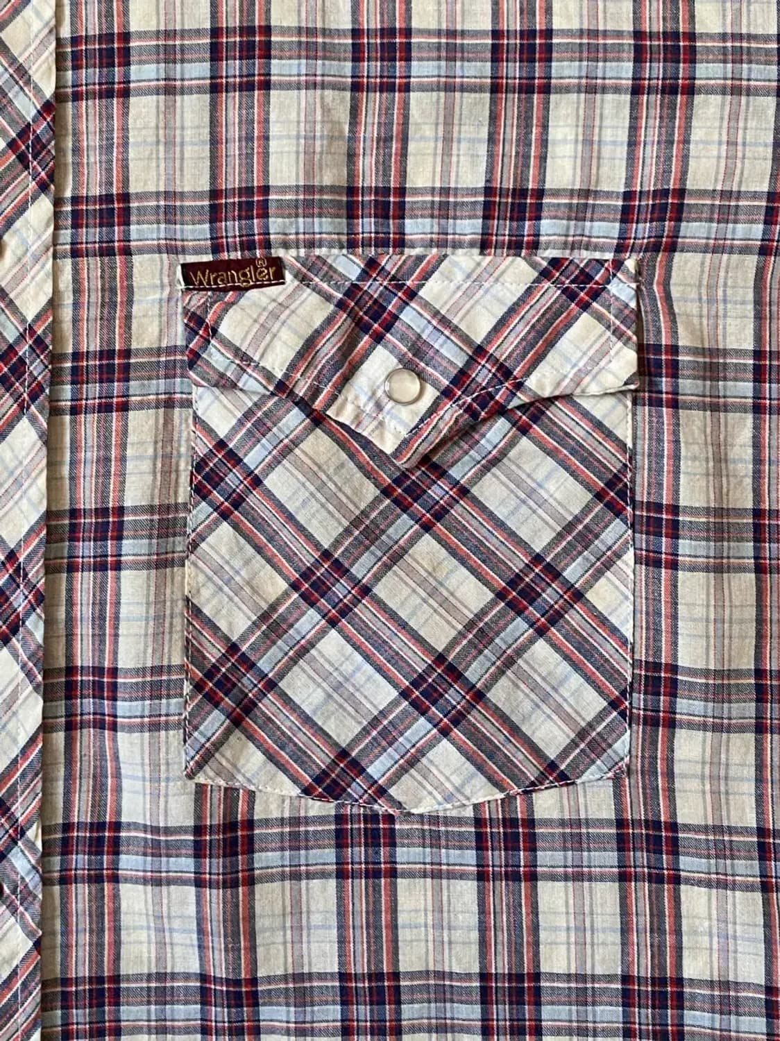 랭글러 체크 포켓 셔츠 (Man 2XL) AB0513 상품이미지7