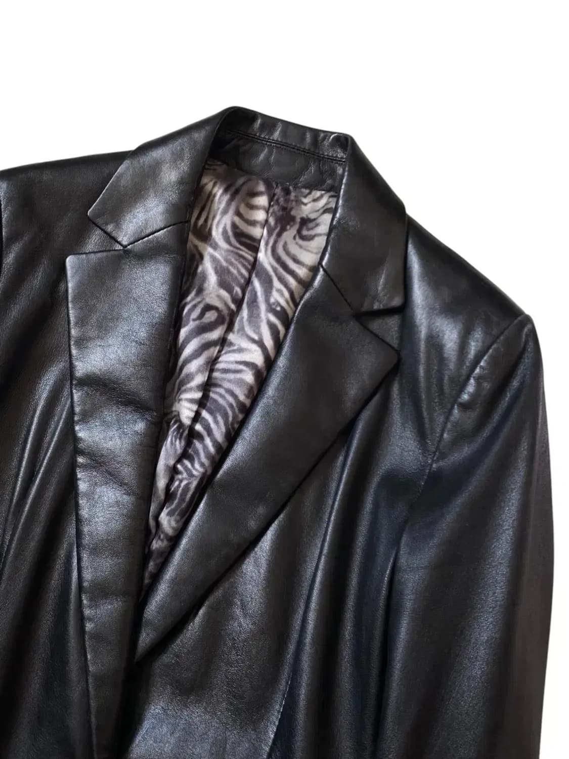 레더 자켓 (Woman XS) AB0553 상품이미지4