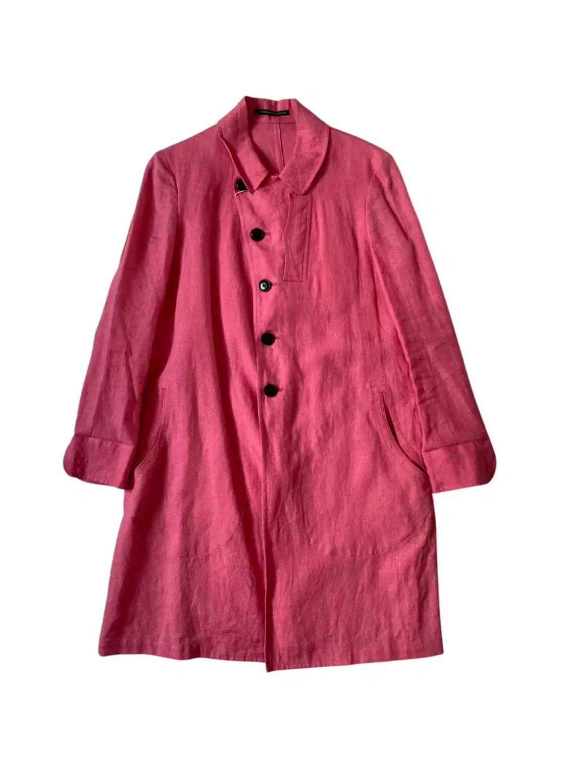 요지야마모토 와이즈 린넨 코트 (Woman L) AB0548 상품이미지2