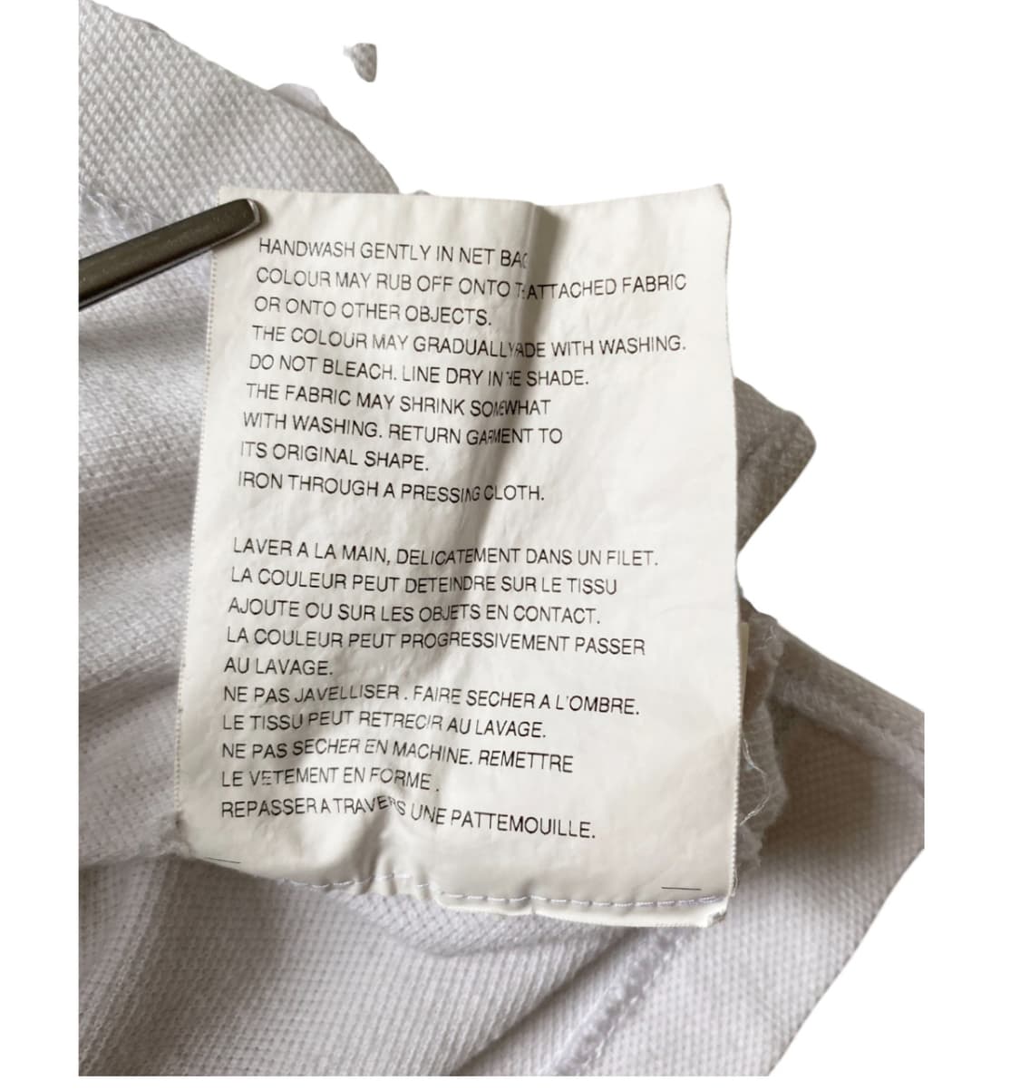 꼼데가르송 카라 1/2 티셔츠 (Woman XL) AB0570 상품이미지10