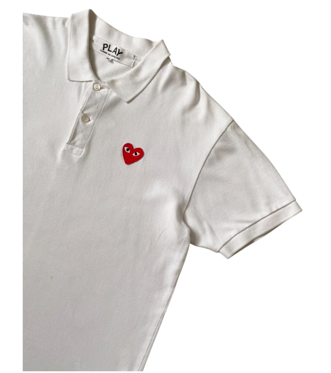 꼼데가르송 카라 1/2 티셔츠 (Woman XL) AB0570 상품이미지4