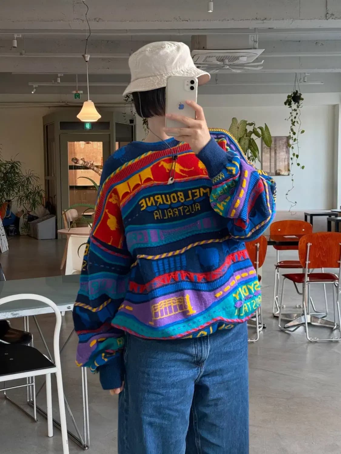 벨라 패턴 니트 (Man XL) AB0582 상품이미지1