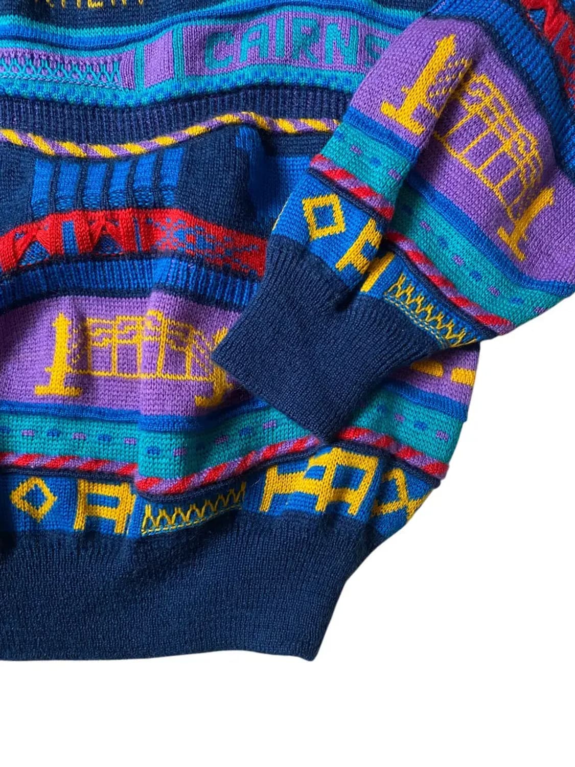 벨라 패턴 니트 (Man XL) AB0582 상품이미지5