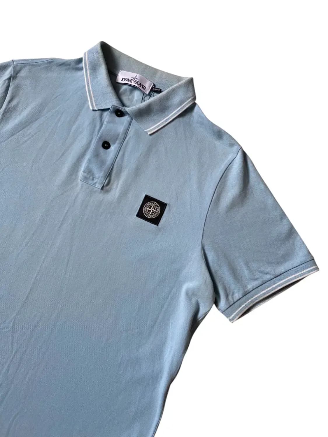 스톤아일랜드 1/2 카라 티셔츠 (Man S) AB0580 상품이미지3