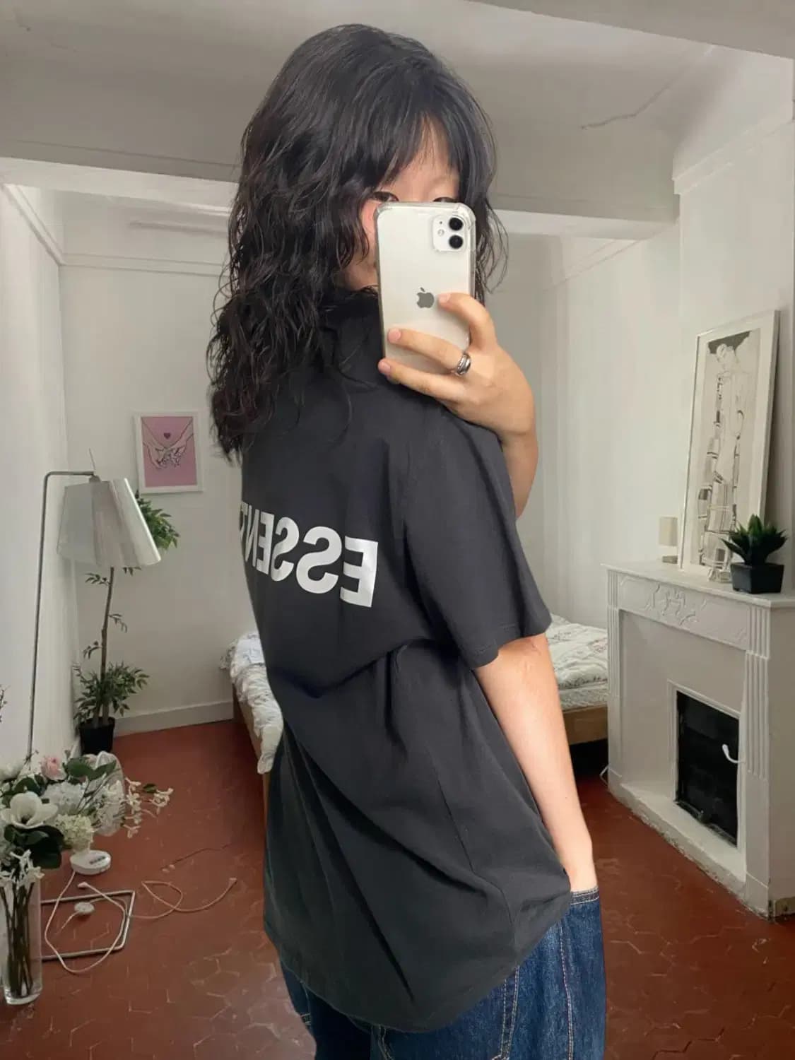 에센셜 1/2 티셔츠 (Man L) AB0598 상품이미지1