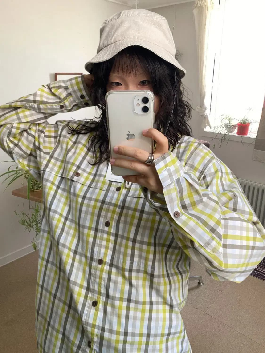 스트링 버킷햇 (Free) AB0597 상품이미지1